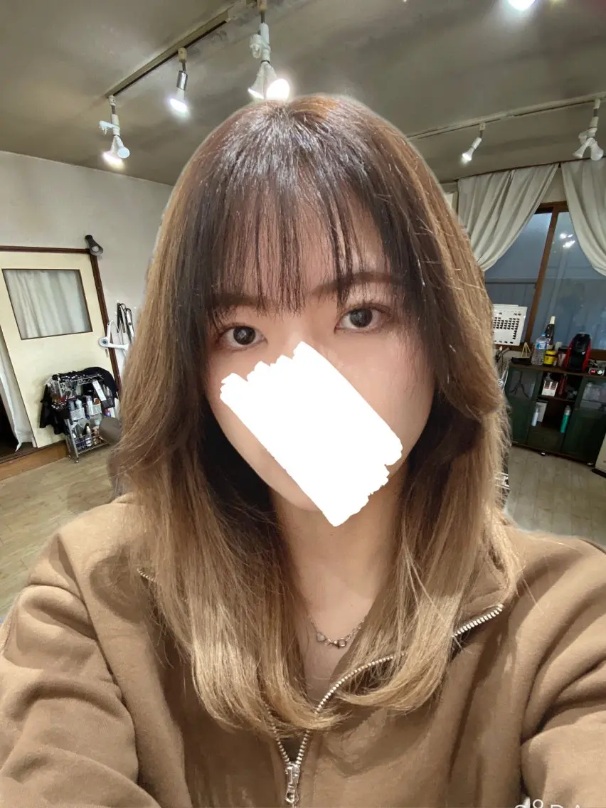 【オシャレ染めor白髪染め】カット+フルカラーの写真