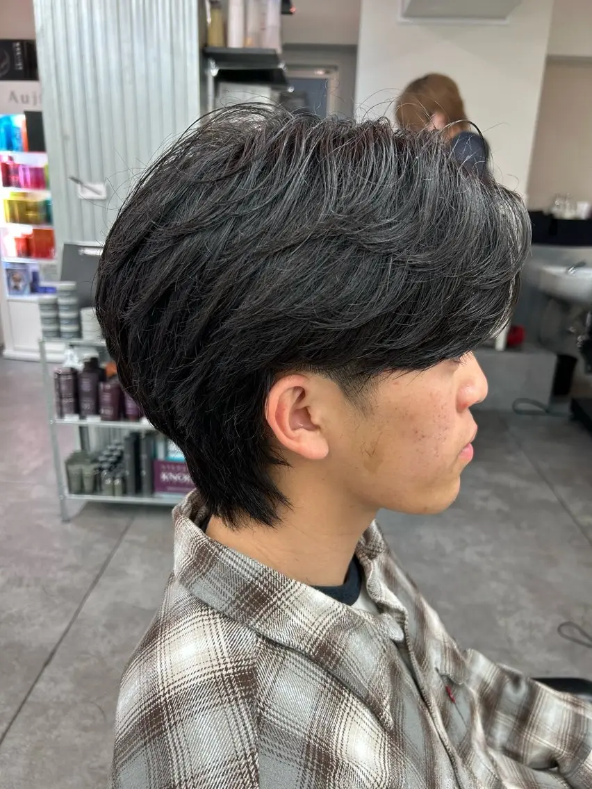 パーマ メンズ カット パーマ ヘアセット パーマ支持率No.1 ❤️🔥安成弾のヘアスタイル