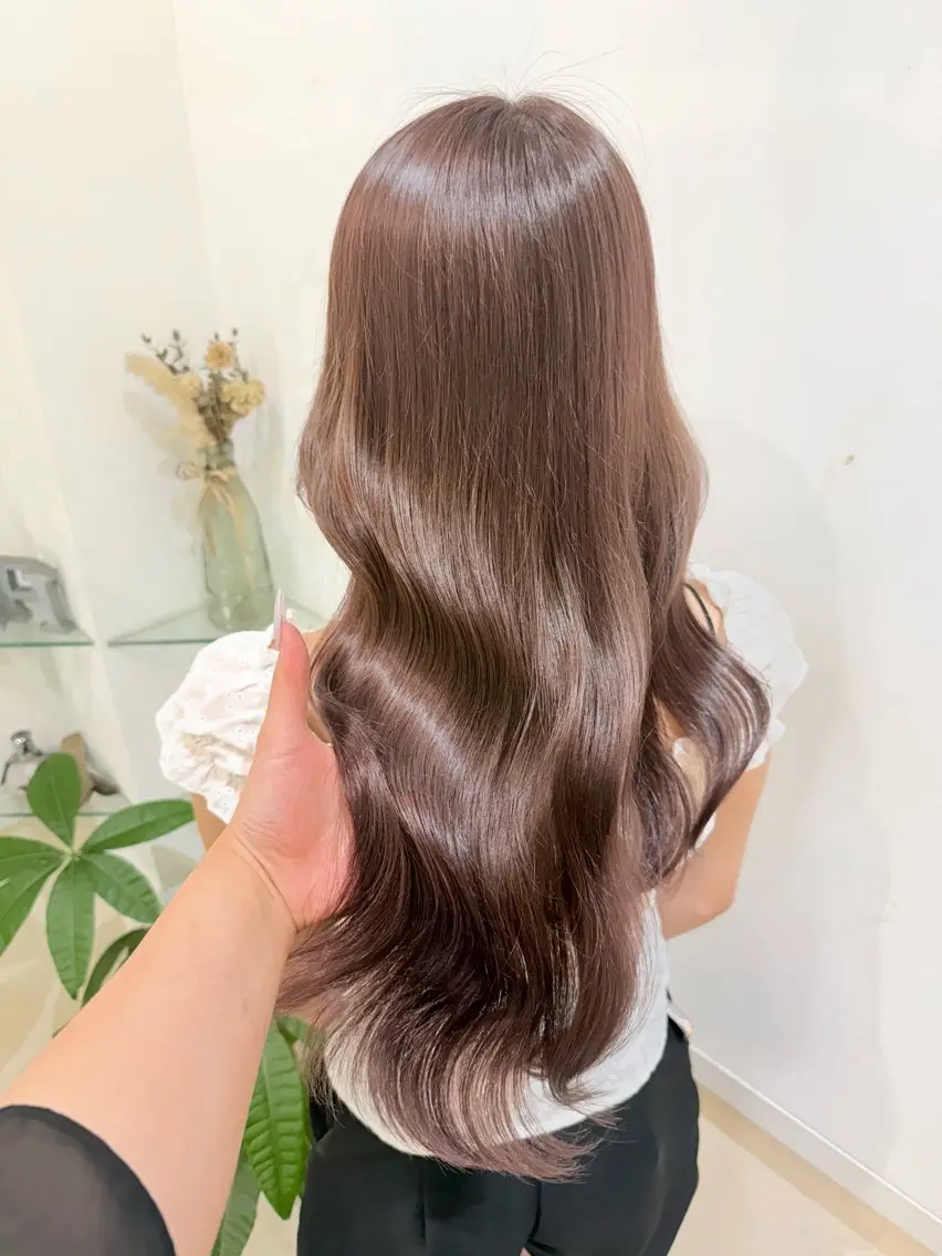 ロング カット ヘアカラー トリートメント ♡艶髪/顔周り♡ Konomiのヘアスタイル