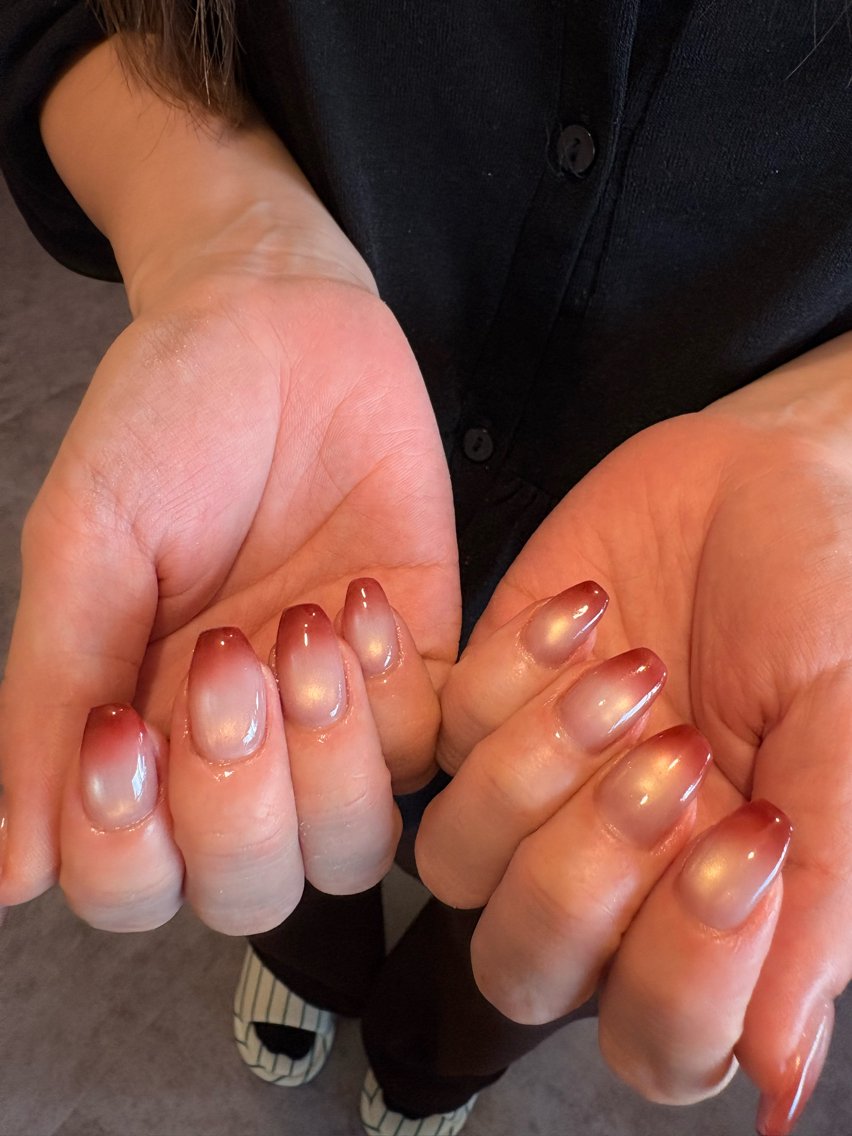 ネイル グラデーション ハンドネイル riri. nail salonのネイルデザイン