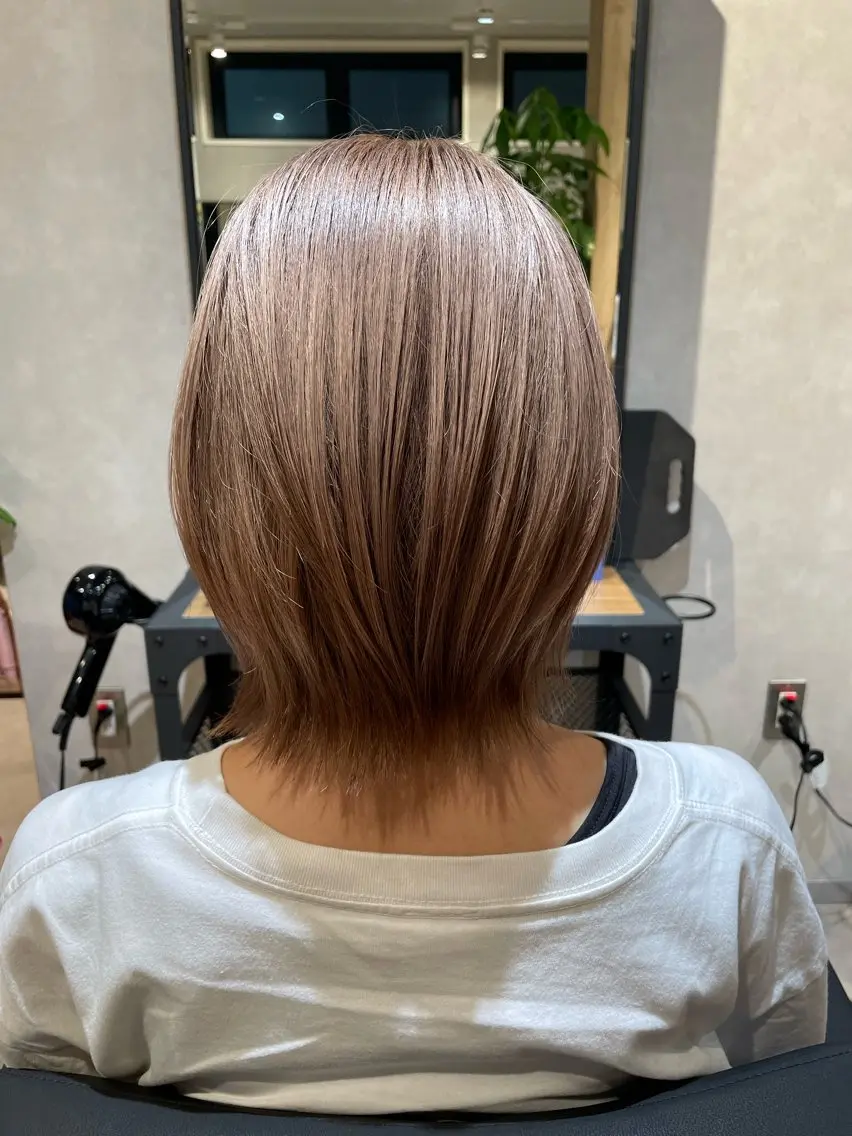 ショート カット ヘアカラー パーマ ao. 南浦和/髪質改善のヘアスタイル