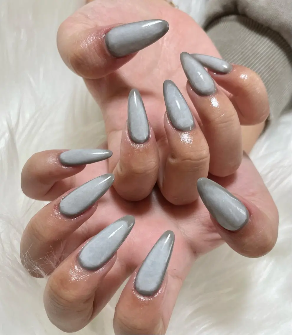 ネイル アートネイル 長さ出し ハンドネイル nail salon HIRUKANAのネイルデザイン