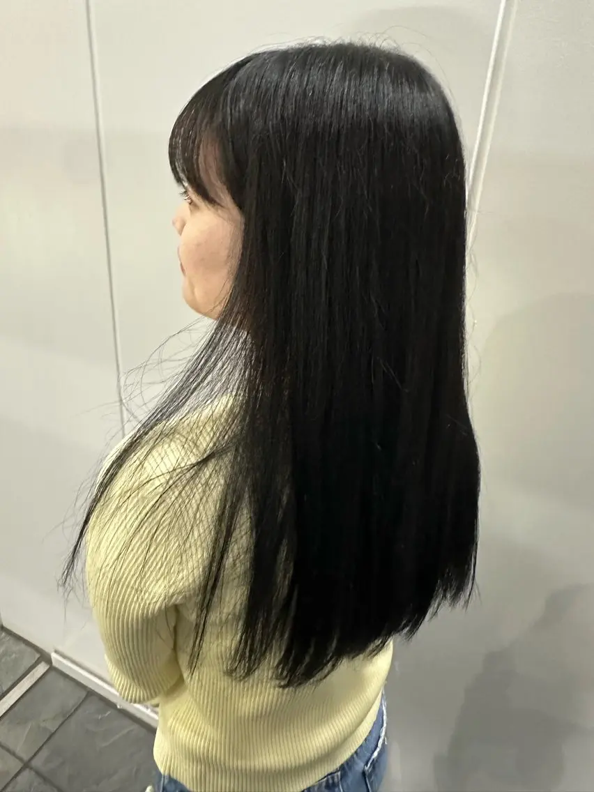ロング カラー カット ヘアカラー トリートメント MEG ✨のヘアスタイル