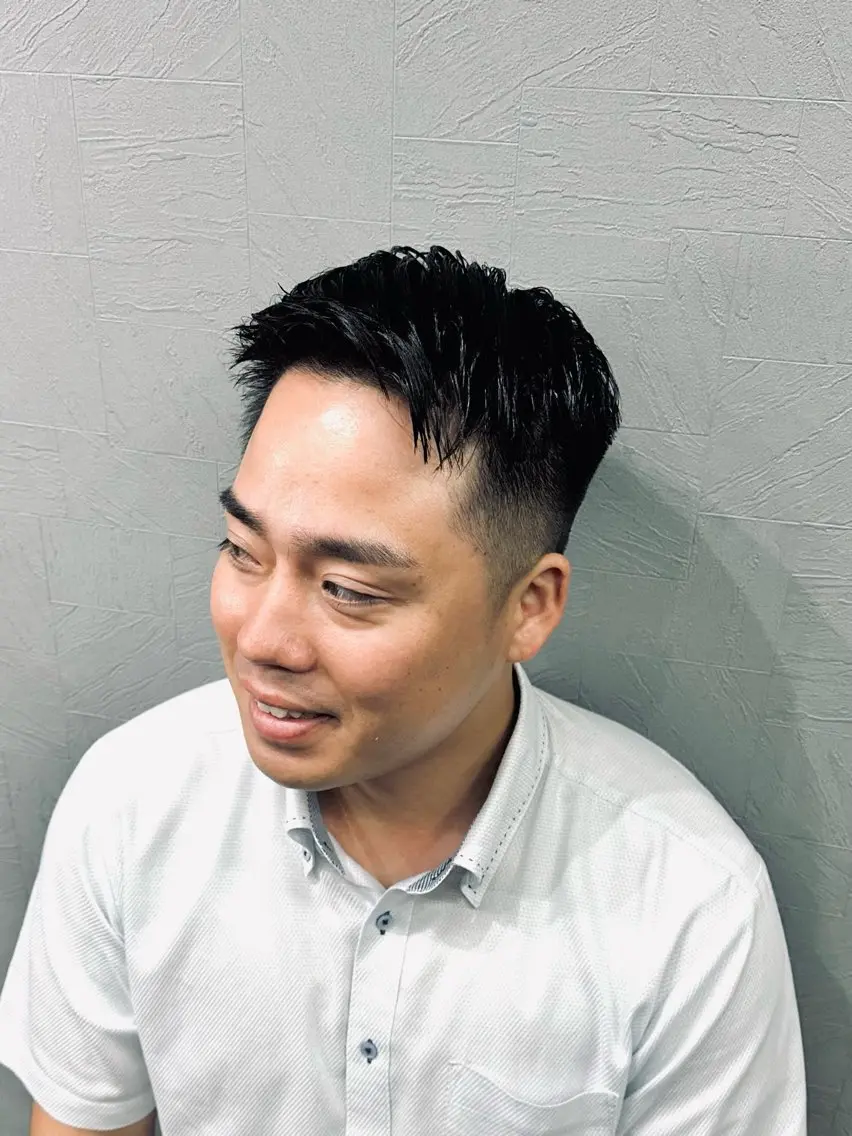 ショート メンズ カット 💈メンズパーマ💈 ナカザワ リョウのヘアスタイル