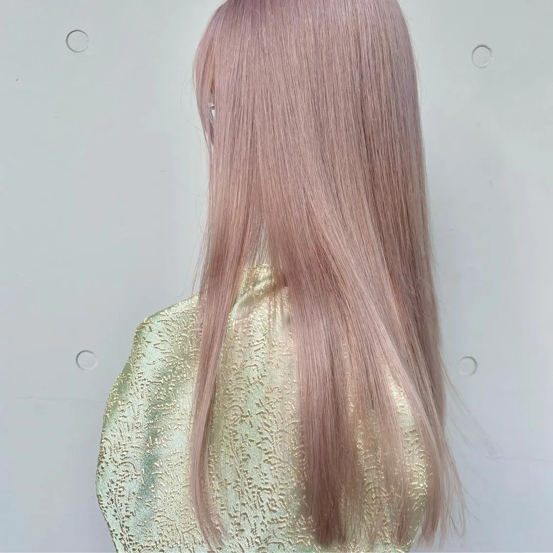 ロング カラー アディクシーカラー ベージュカラー ブリーチ ケアブリーチ ダブルカラー ヘアカラー トリートメント もにか🌞原宿/渋谷 🌝ブリーチカラーのヘアスタイル