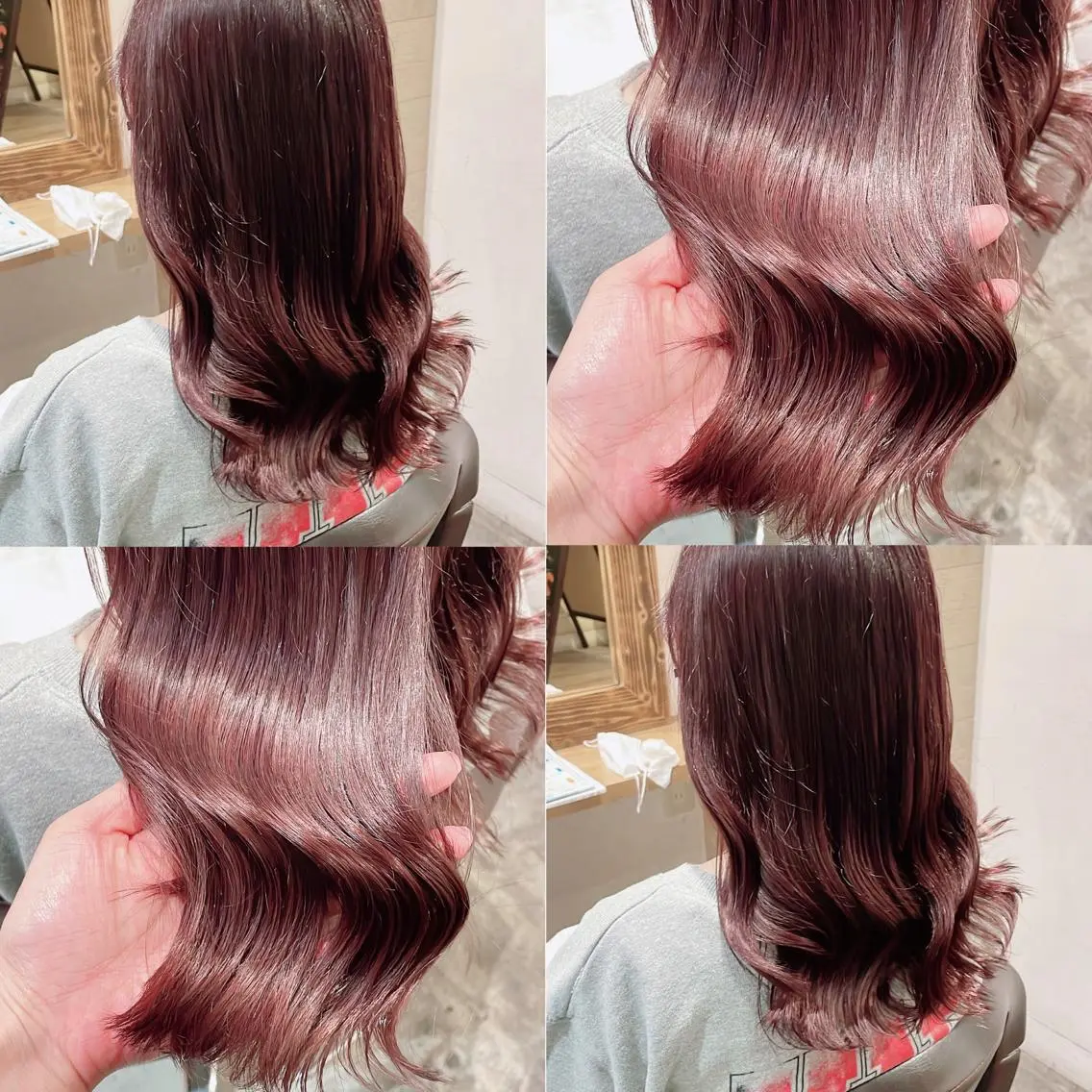 ミディアム カラー Minami. 🩵 再現性特化ヘアのヘアスタイル