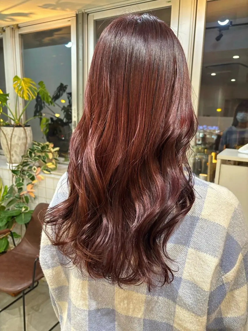 カラー 🖤海外風デザイン カラー🖤/りんのヘアスタイル