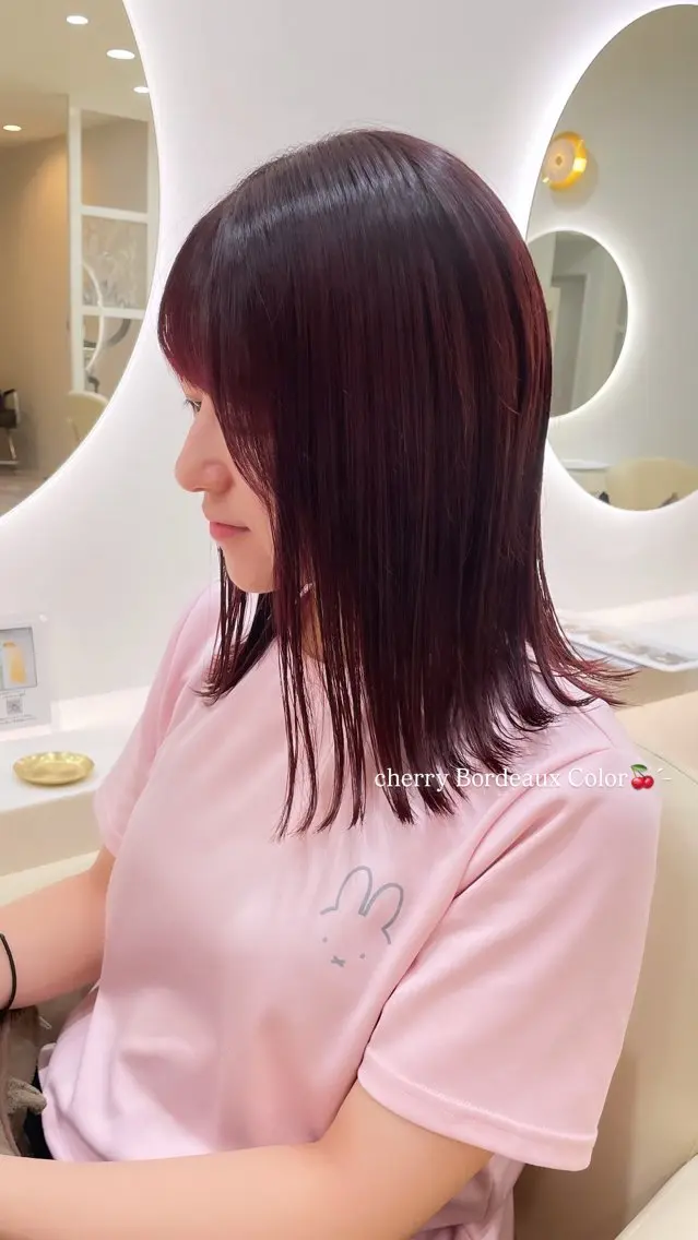 カラー カット ヘアカラー ANCHORウェリナ NOZOMIのヘアスタイル