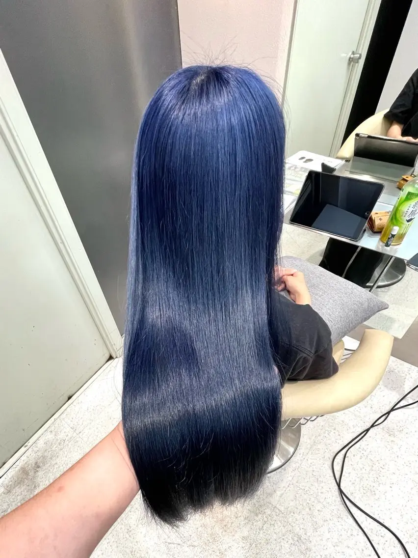 カラー 透明感カラー/ 縮毛矯正/MOKAのヘアスタイル
