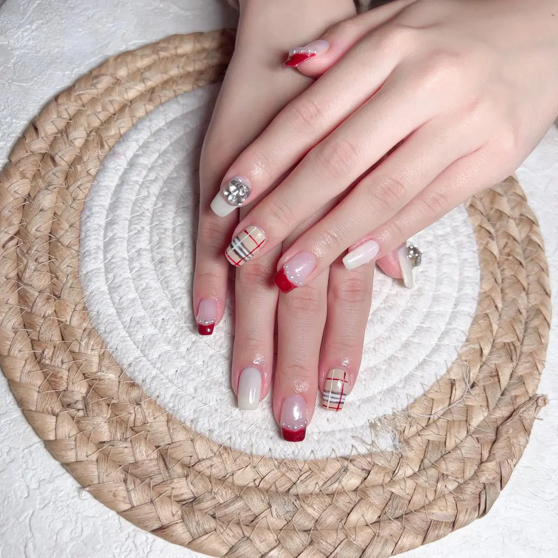 ネイル ハンドネイル M 🌷Nail 長さだし専門店のネイルデザイン