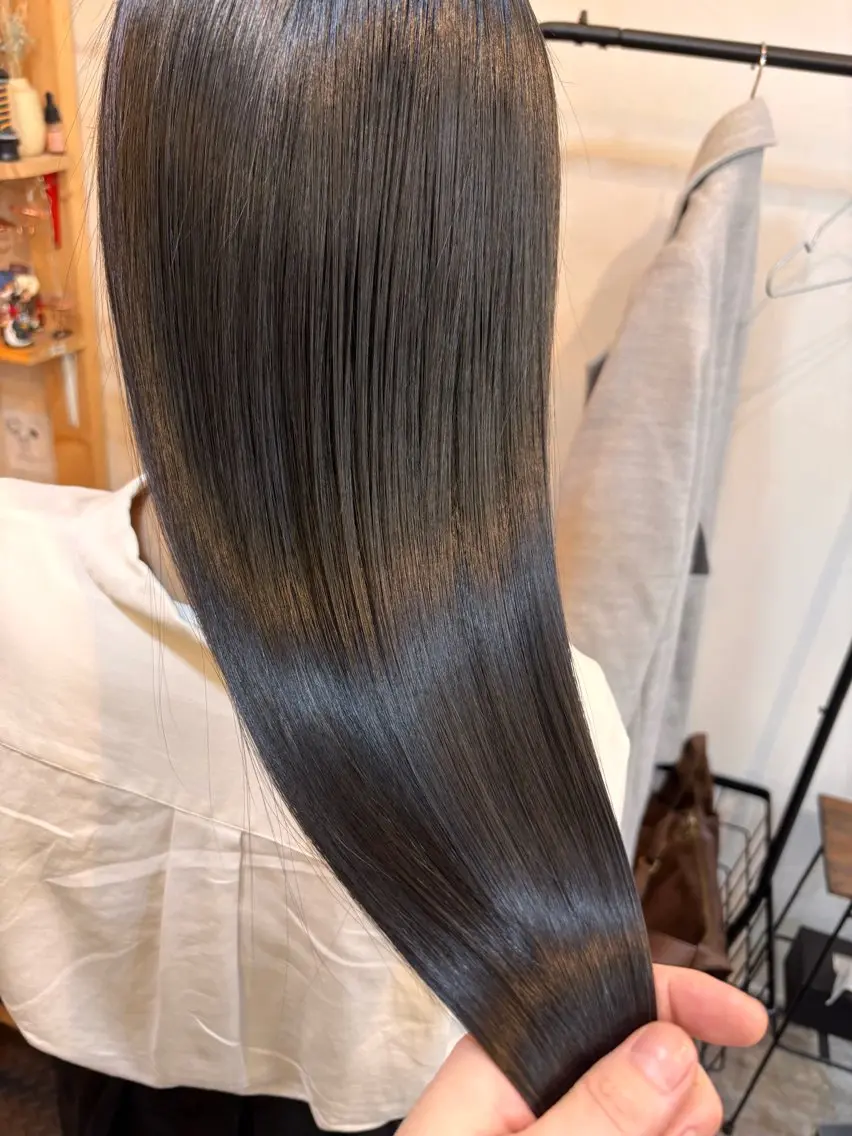 ロング 髪質改善 トリートメント トリートメント 水素トリートメント／ 髪質改善/ナカノメのヘアスタイル