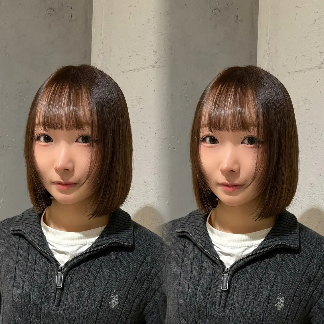 ショート カラー ブラウンカラー ココアブラウン ボブ カット ヘアカラー トリートメント 髪質改善/縮毛矯正 レイヤー/松川匠のヘアスタイル