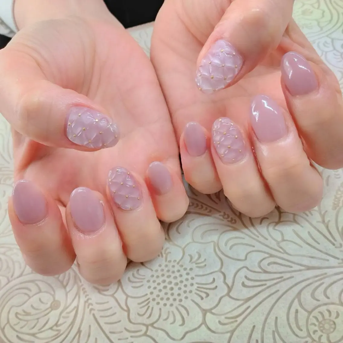 ネイル フラワーネイル precious nail roomのネイルデザイン