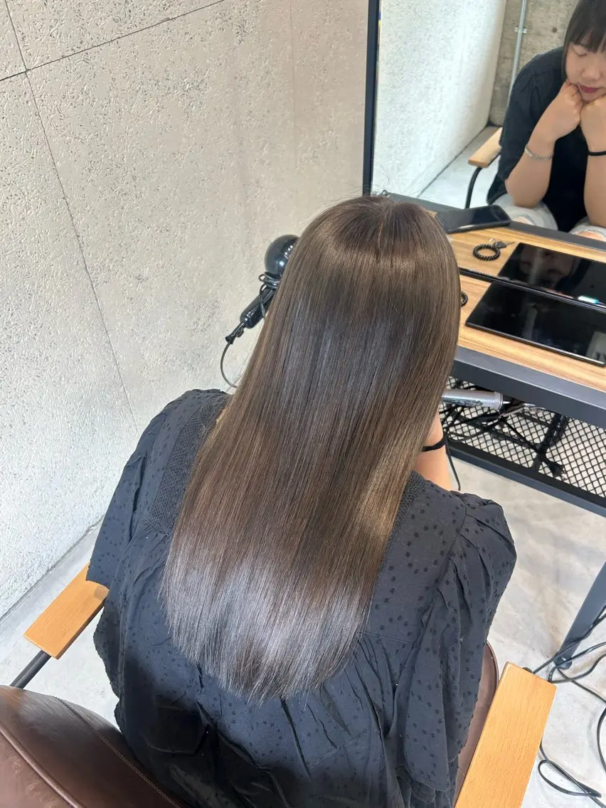 ロング トリートメント maika /髪質改善/艶カラーのヘアスタイル