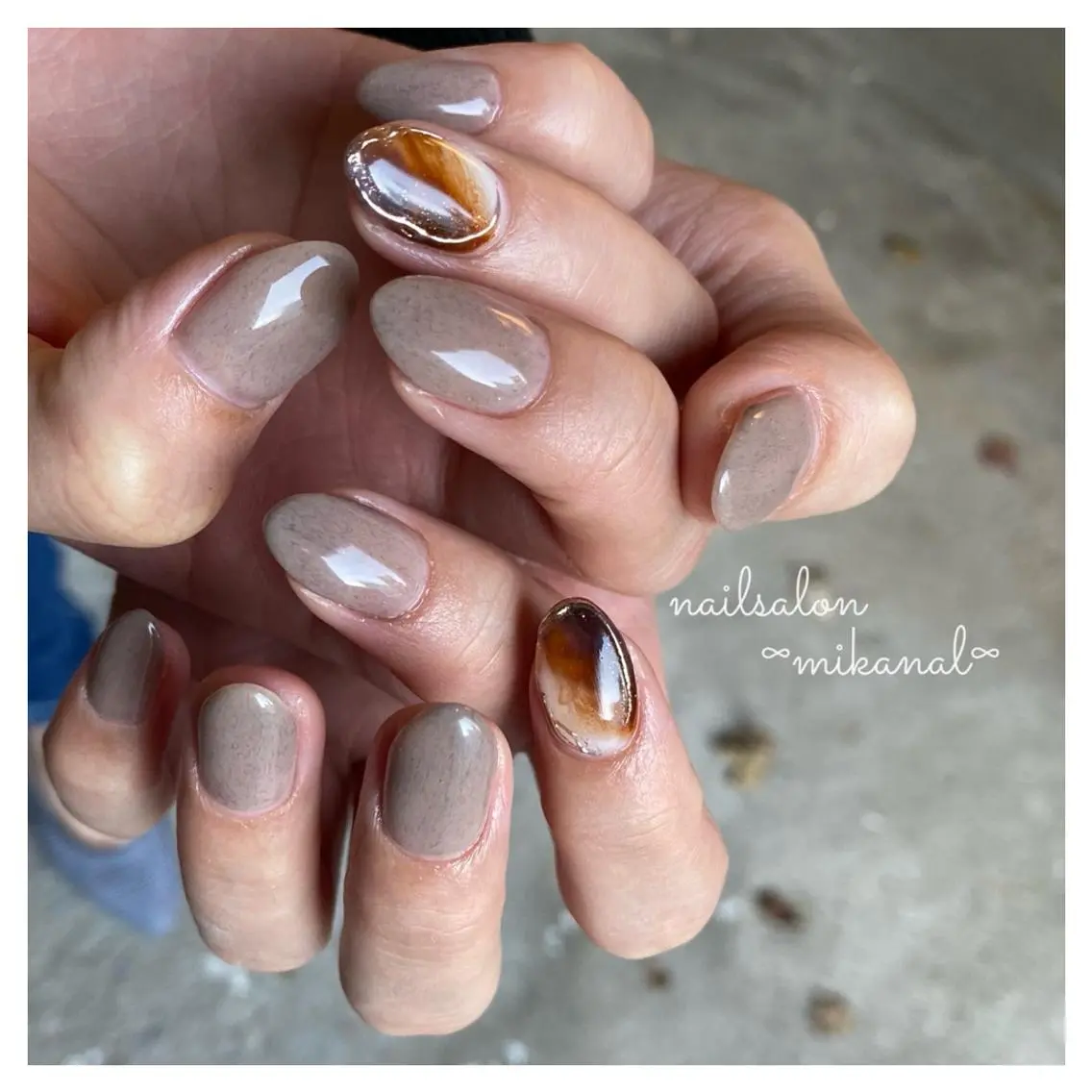 ネイル ハンドネイル フットネイル nailsalon ∞ ﾐｶﾅﾙ ∞のネイルデザイン