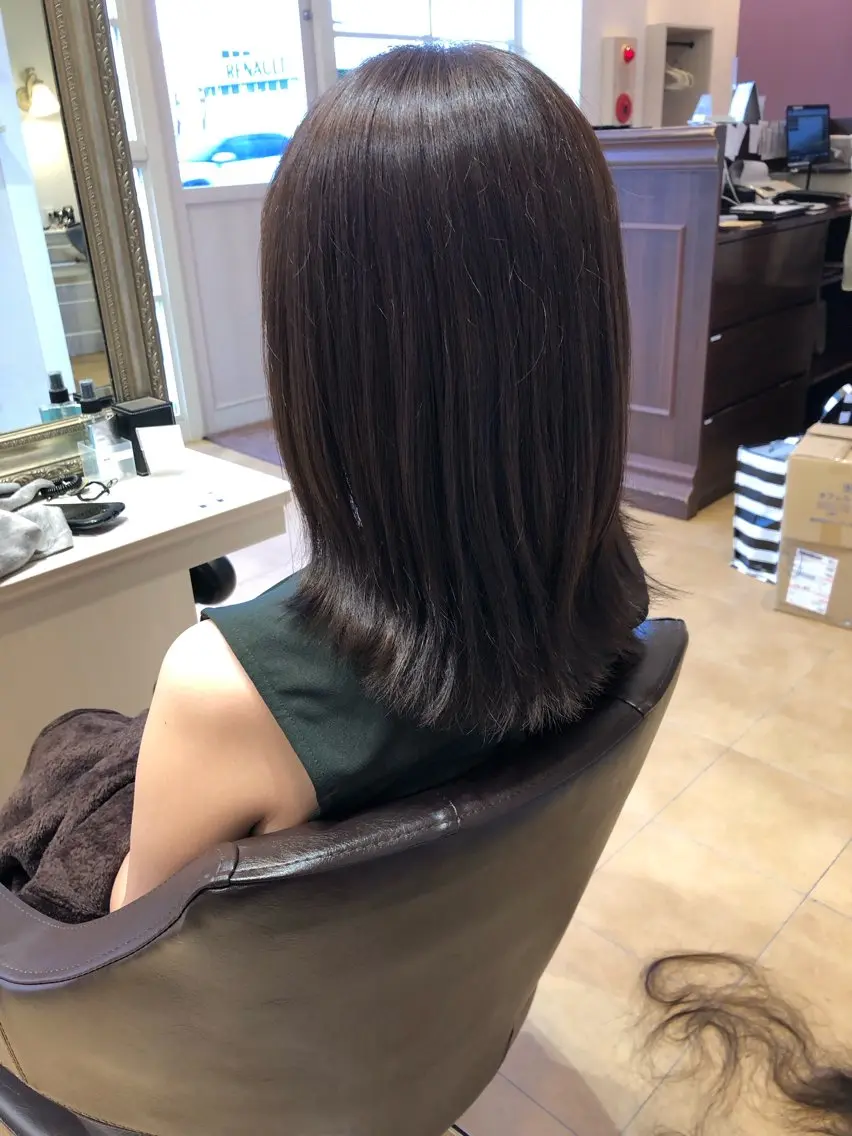 カラー カット ヘアカラー 今中紗英 /奈良市/尼ヶ辻のヘアスタイル