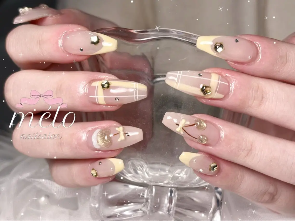 ネイル ハンドネイル Nailsalon mélo ももか🩷のネイルデザイン
