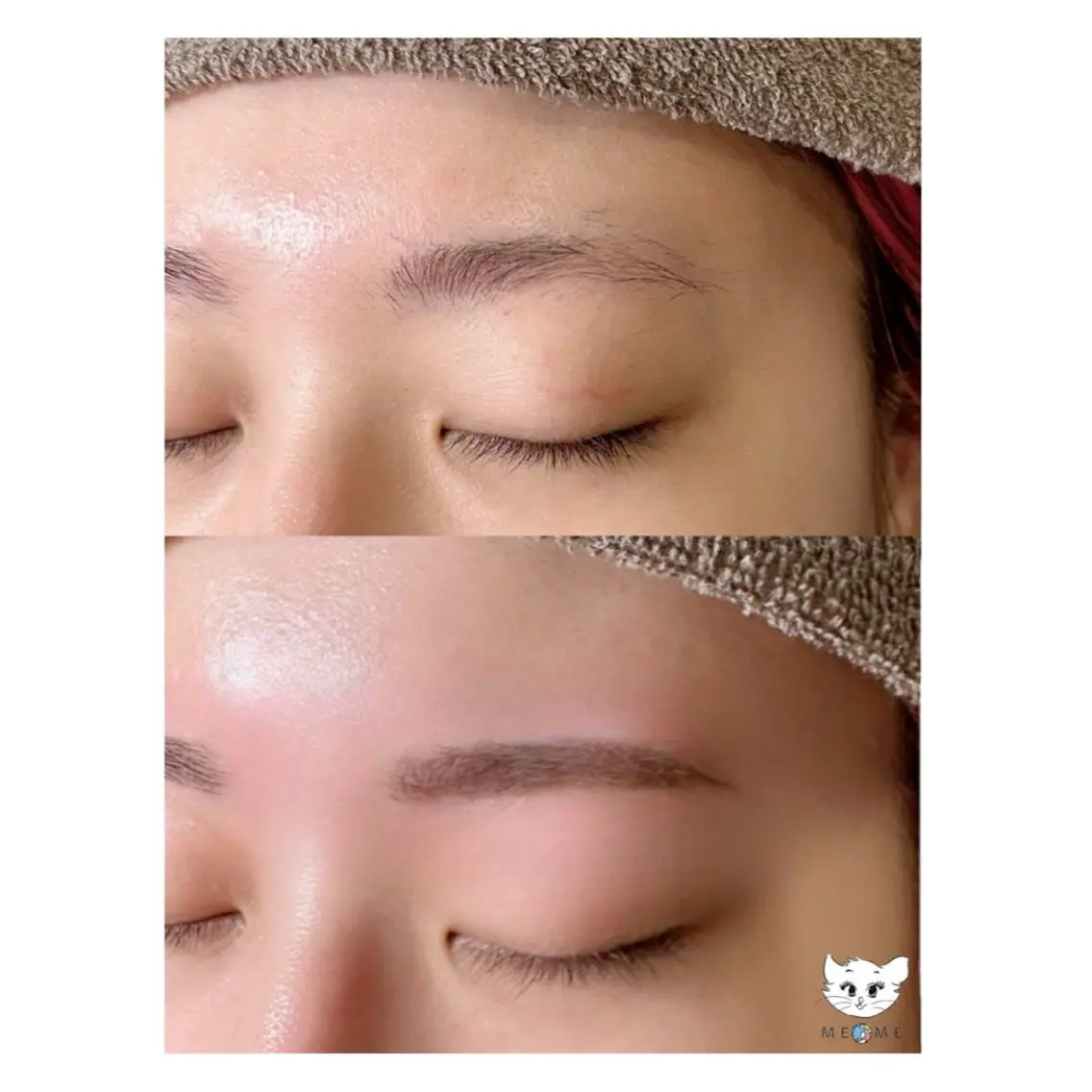 🩶ブロウリフト+眉周りwax🩶の写真