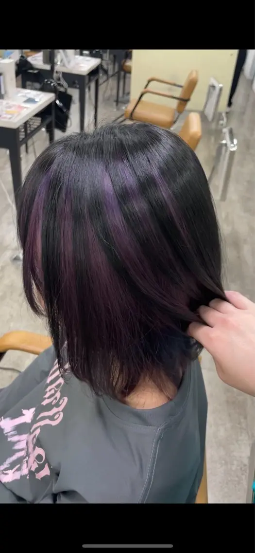 ミディアム ヘアカラー トリートメント 💝艶髪ミルクティー ベージュ💝みさきのヘアスタイル
