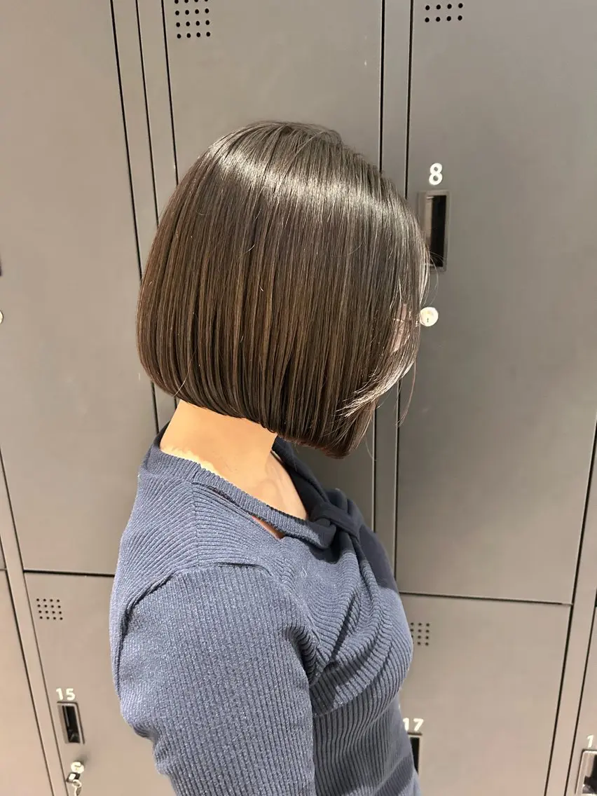 ショート 似合わせボブ🫧 丸みショート藤本のヘアスタイル