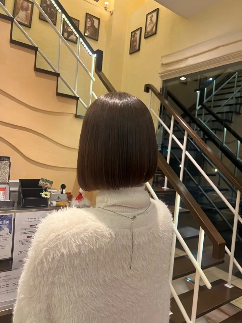 ミディアム ボブ 神山 海里のヘアスタイル