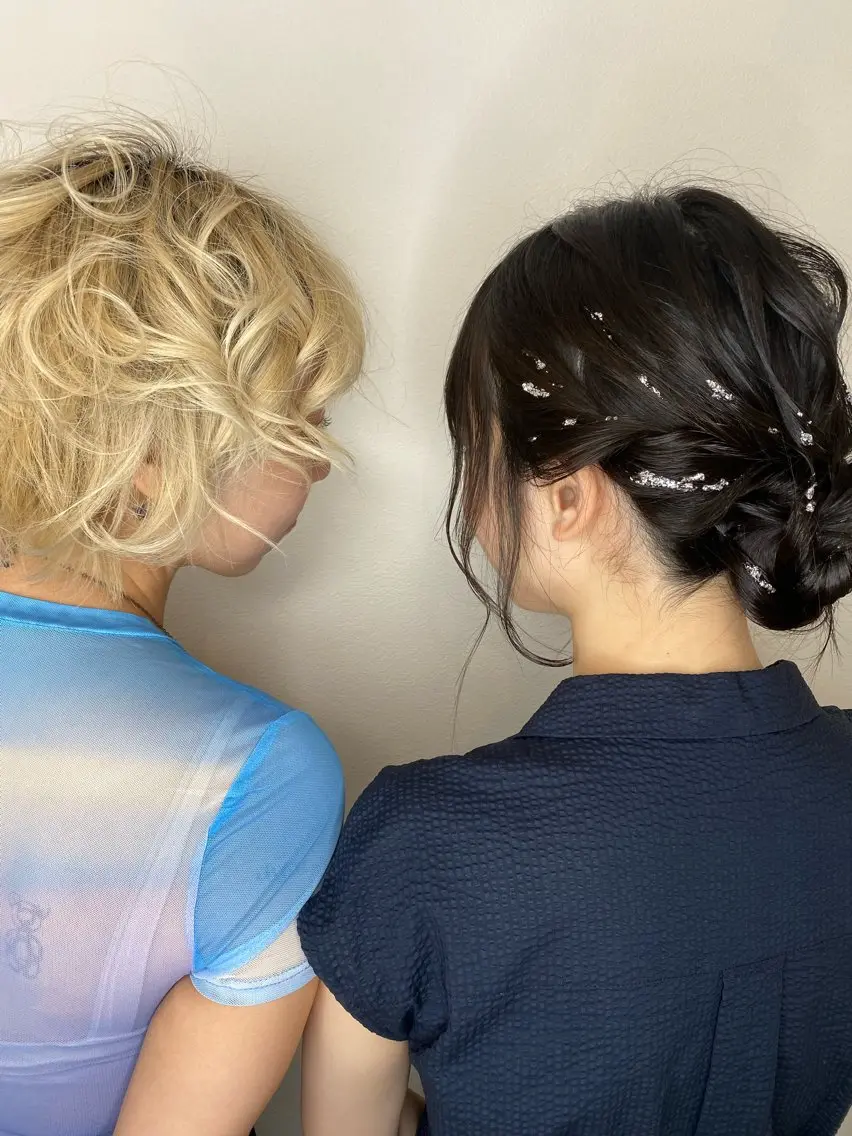 ロング ヘアアレンジ ヘアセット Hiroshi ヒロシのヘアスタイル