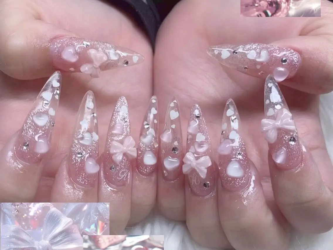 ネイル アートネイル オーロラネイル フレンチネイル ジェルネイル グラデーション ハンドネイル Sora nail 長さ出し専門店のネイルデザイン