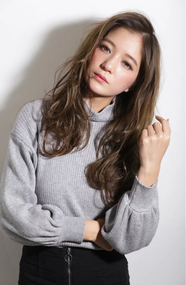 ロング 廣瀬 直幸のヘアスタイル