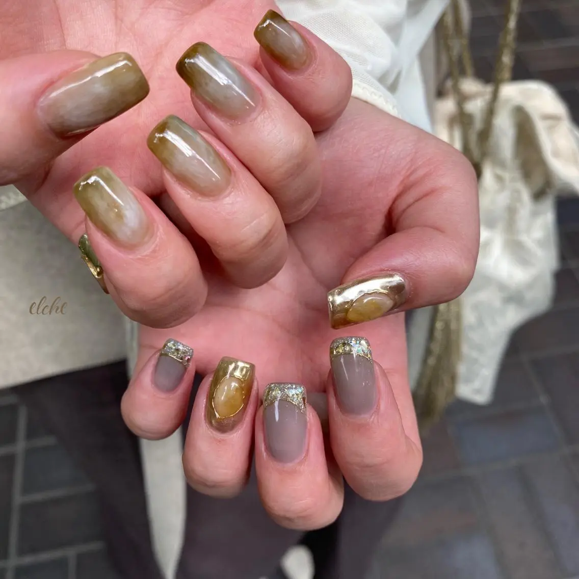 ネイル アートネイル salon de fika【中崎町】のネイルデザイン