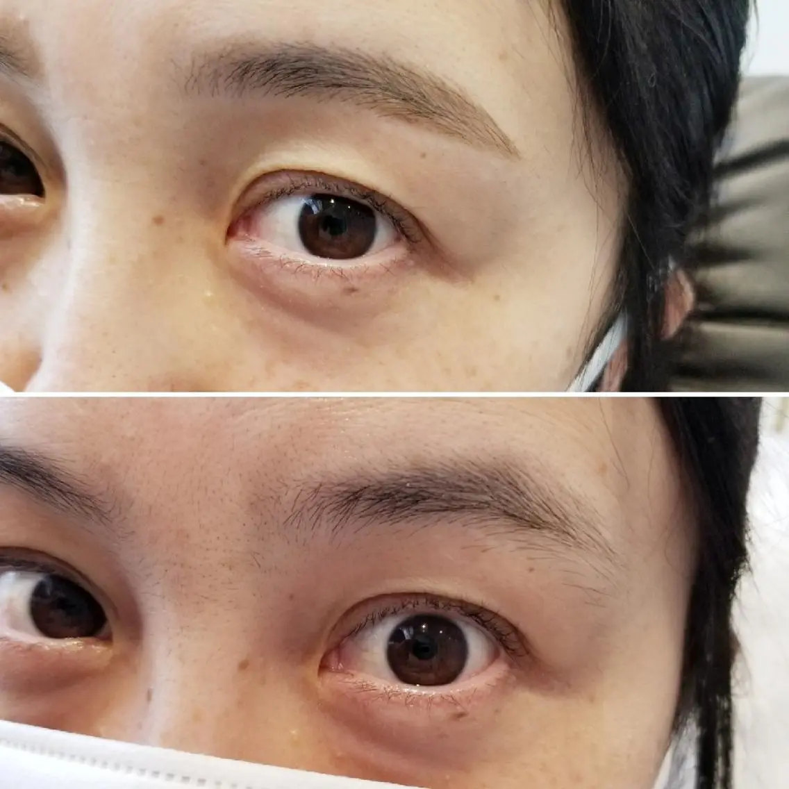 アイブロウ 眉毛ワックス脱毛 阿部 知世のマツエク・マツパデザイン