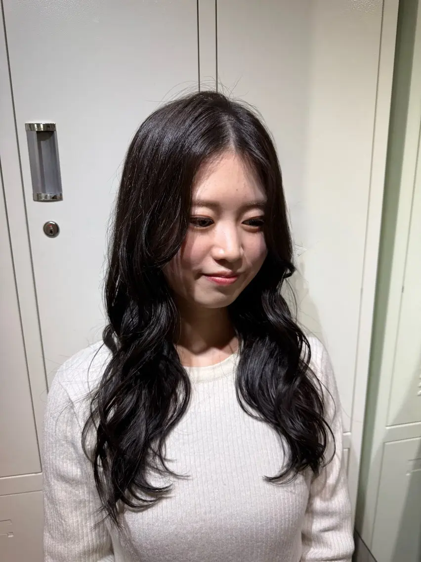 ロング カラー カット ヘアカラー 🌟やまざき ひかる🌟のヘアスタイル