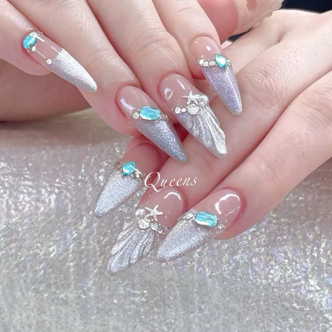 ネイル ハンドネイル Queen's ゆなのネイルデザイン