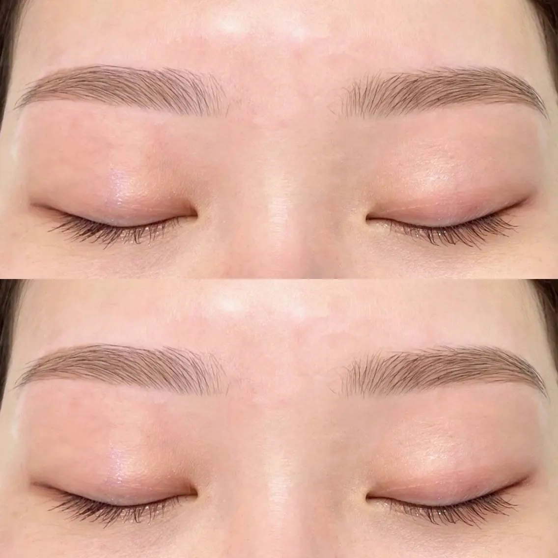 美眉アイブロウWAX＋間引き+メイク仕上げ🥣✨の写真