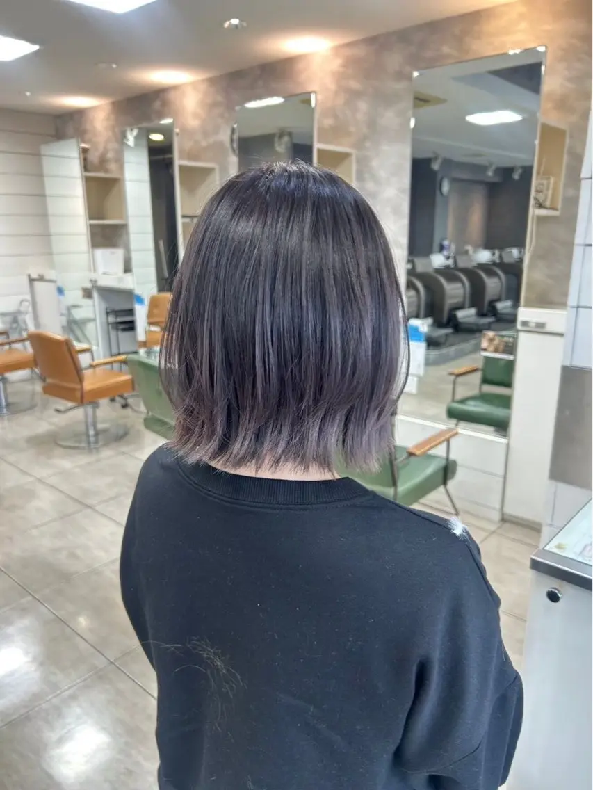 ショート カラー ヘアカラー 本尾 空大のヘアスタイル