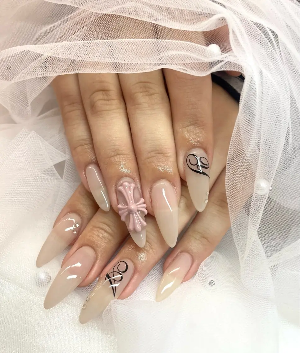 ネイル 持ち込み Pawtique Yunaのネイルデザイン