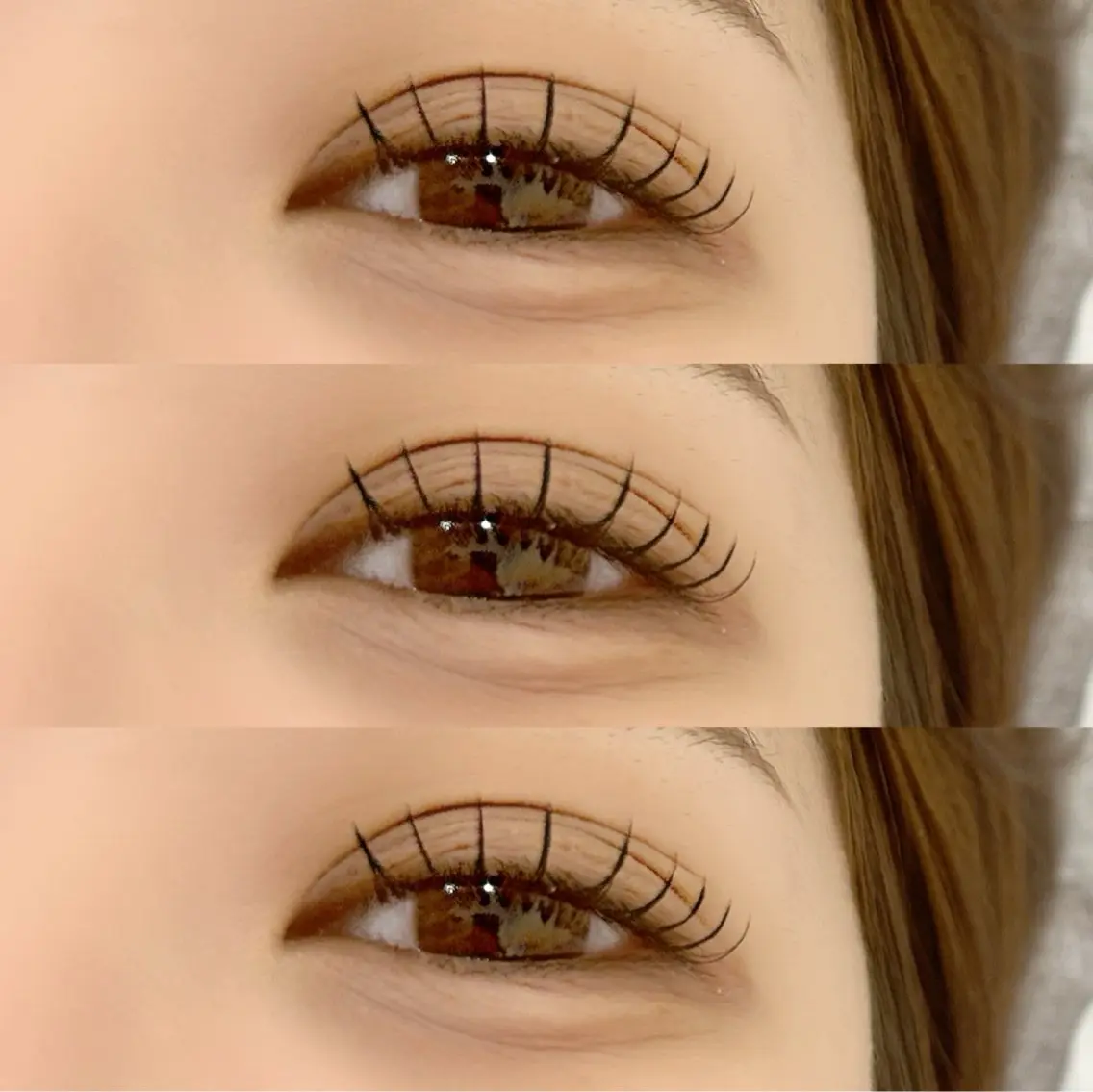 マツエク・マツパ フラットラッシュ eyelist renkaのマツエク・マツパデザイン