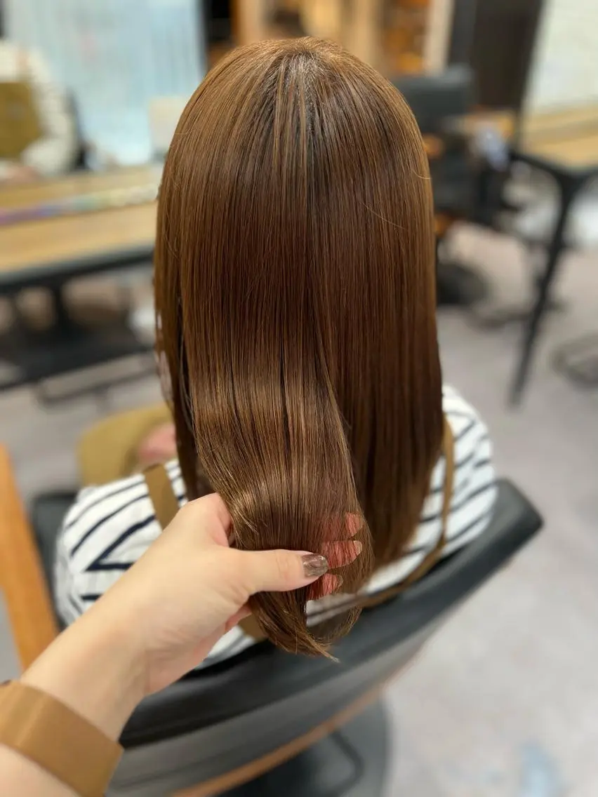 【ご新規様限定🌈】前髪カット✂️✖️髪質改善トリートメント🌿￥13200の写真