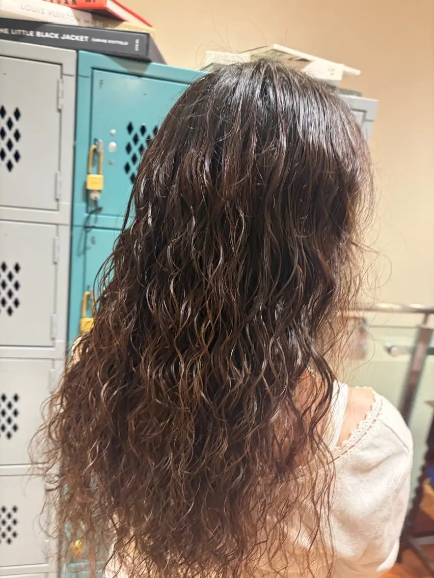 パーマ パーマ 上野 七奈穂のヘアスタイル