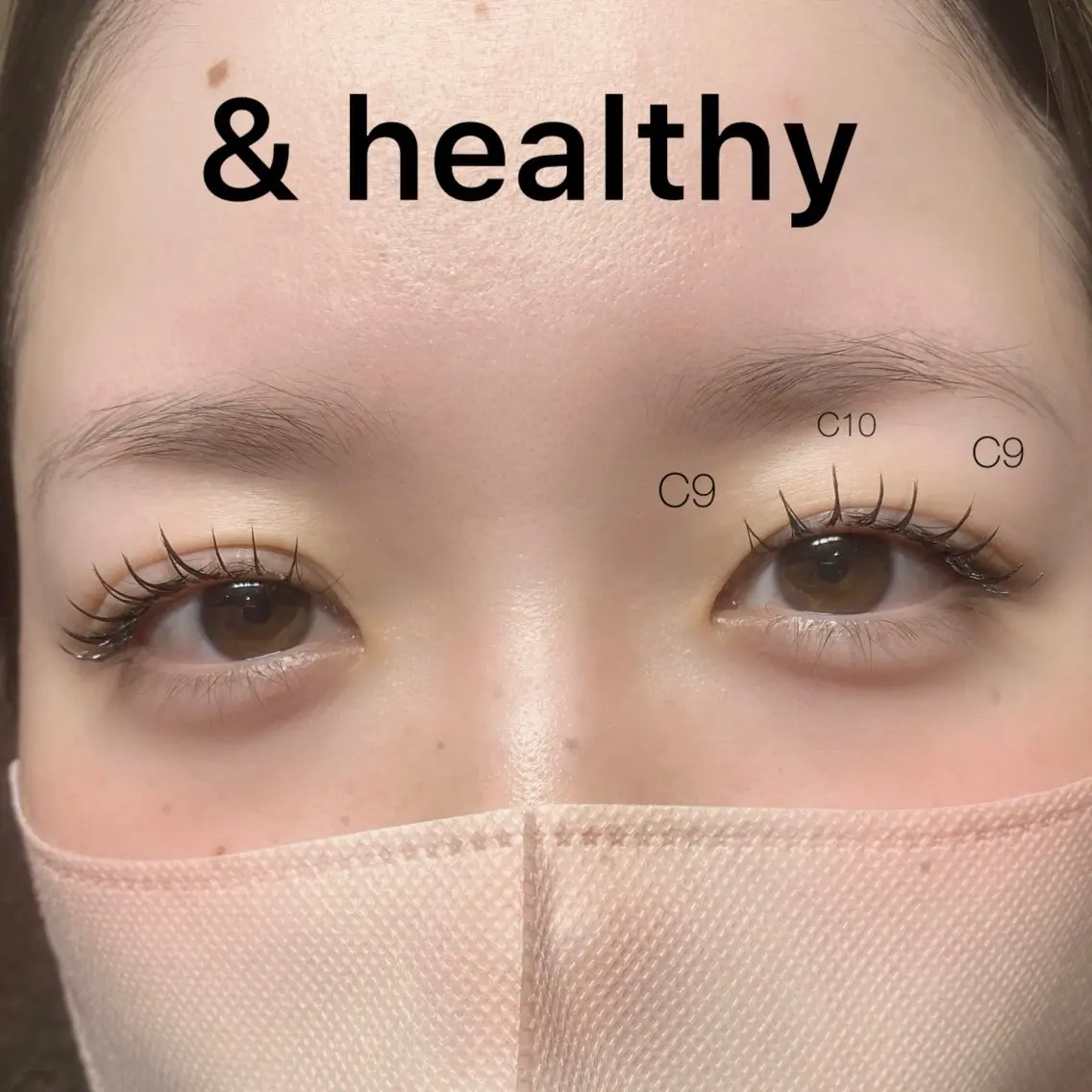 マツエク・マツパ マツエク Veil chihiroのマツエク・マツパデザイン