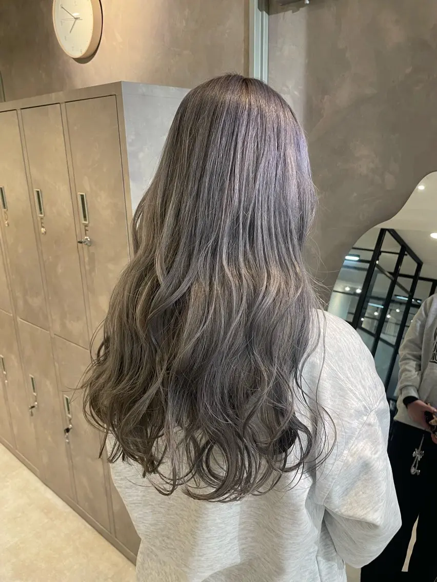 ロング カラー カット ヘアカラー トリートメント tocca千葉店 /せりなのヘアスタイル