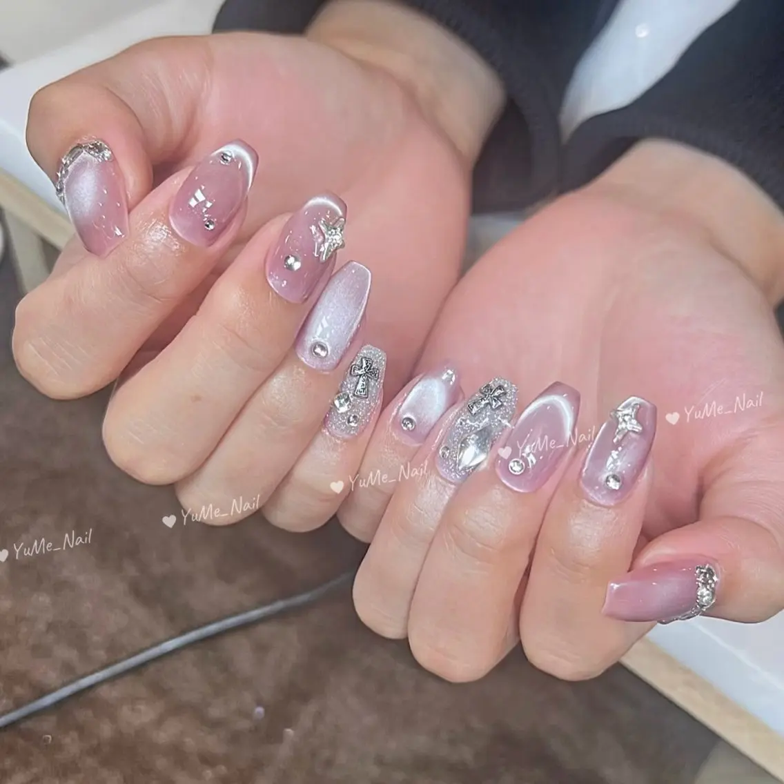 ミディアム YUME Nail Beautyのネイルデザイン
