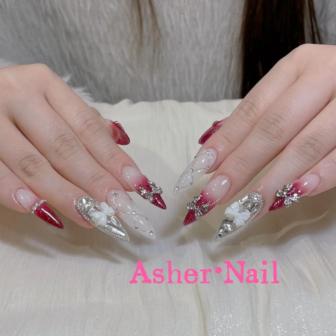 ネイル ハンドネイル ハンドケア Asher-HIKA 🌞のネイルデザイン