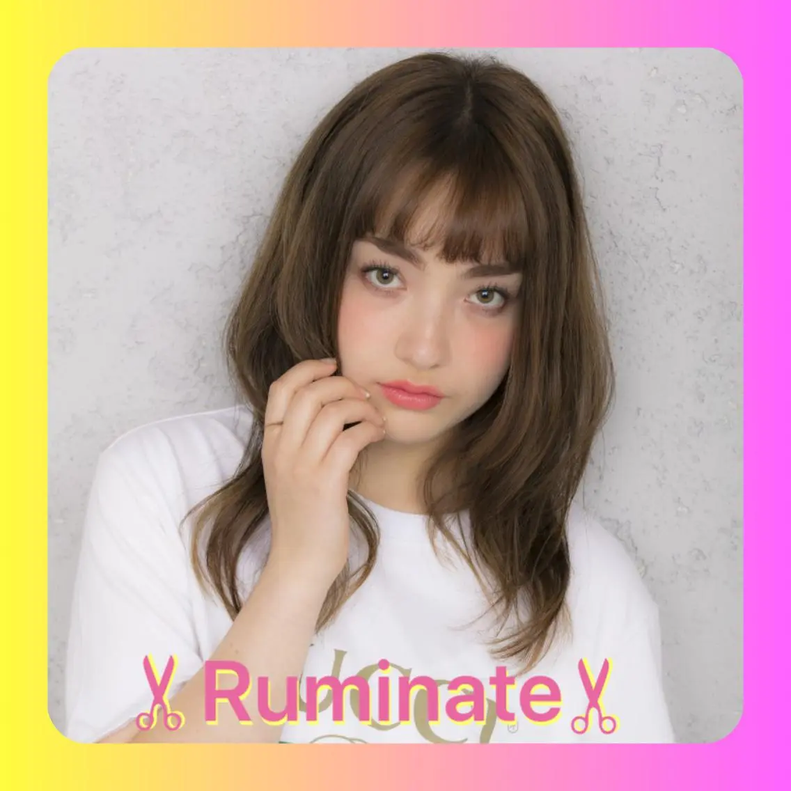 カット ヘアカラー ❤️Ruminate 日暮里店❤️のヘアスタイル