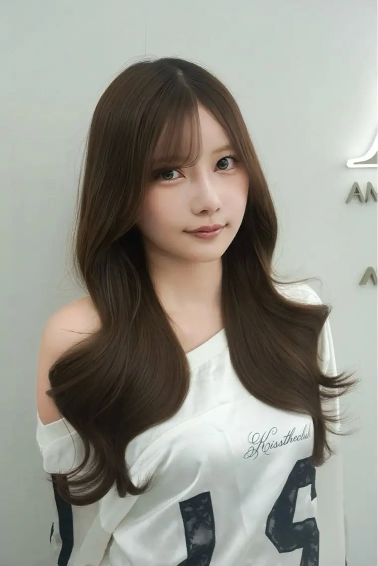 ロング 本田 翔のヘアスタイル