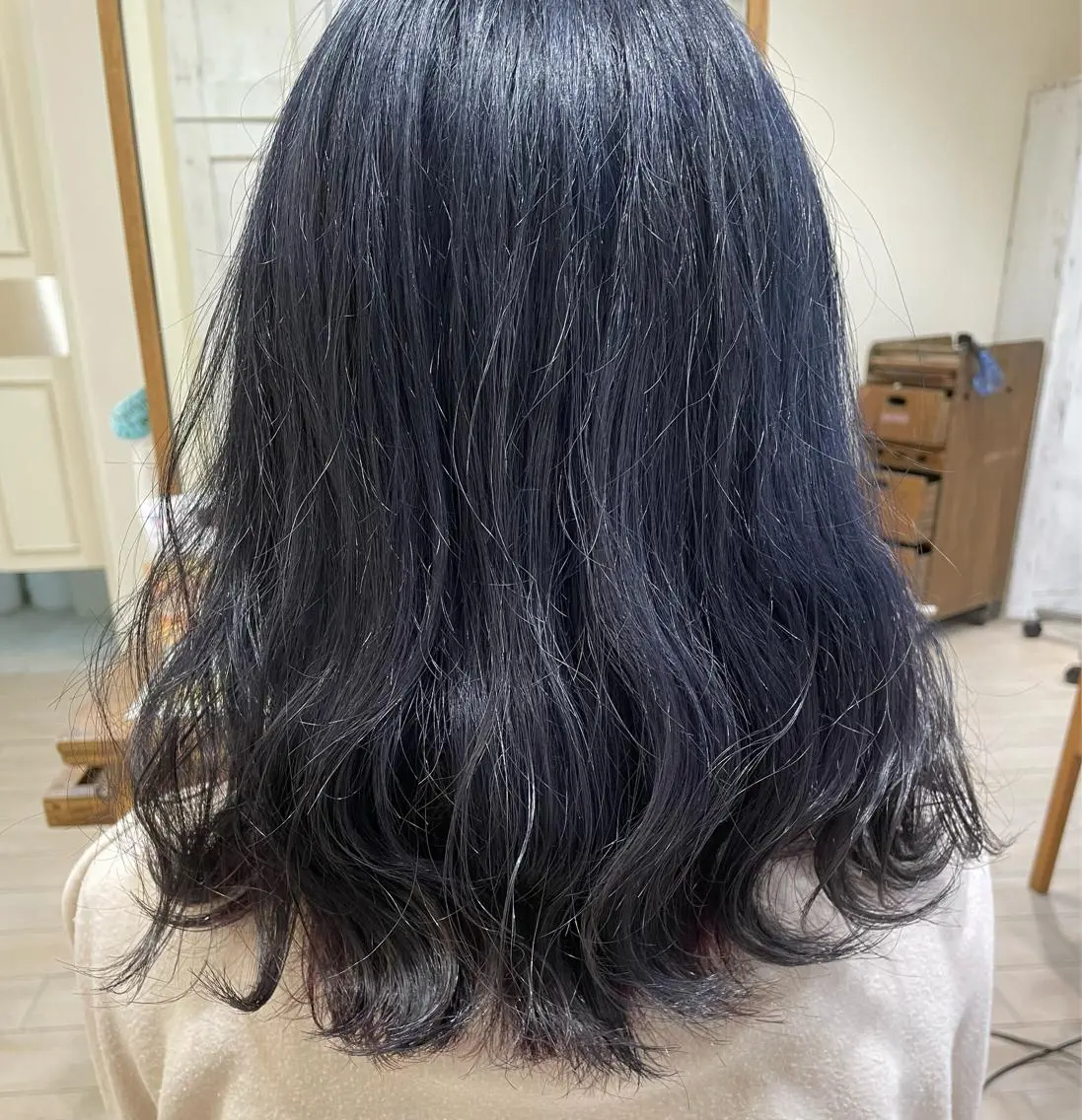 ロング カラー すげさやか ✨メンズカットパーマのヘアスタイル