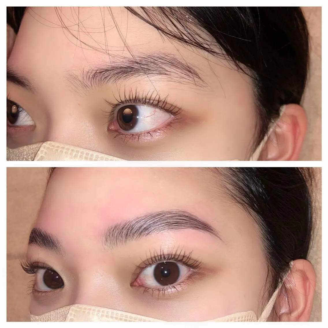 ★人気No.1★眉毛"HBL"+眉毛Wax(メイク込)お肌カウンセリング付きの写真