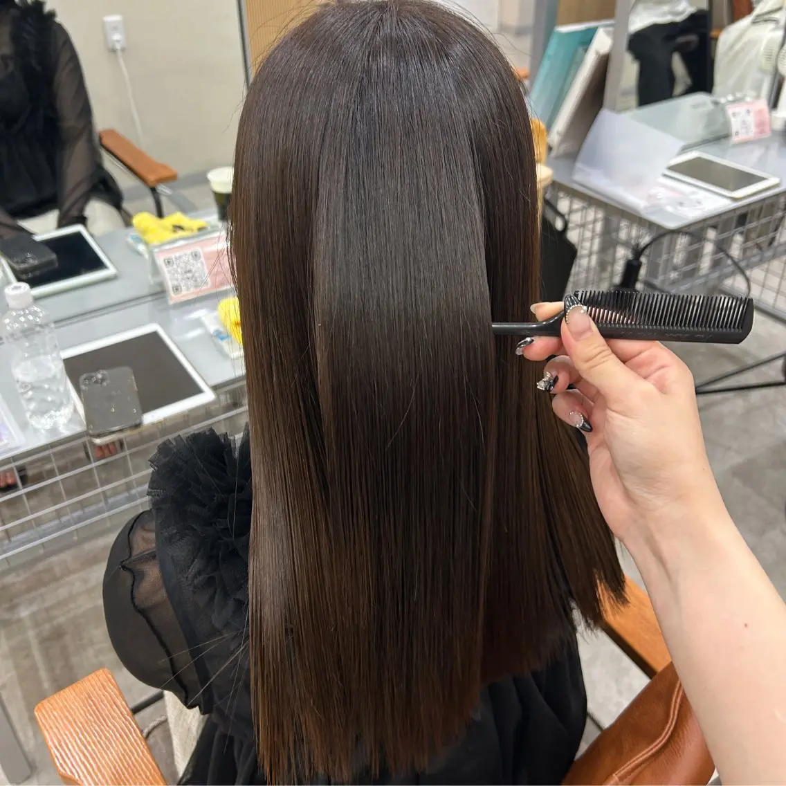 ロング トリートメント MIDORI🎀 透明感/ベージュのヘアスタイル