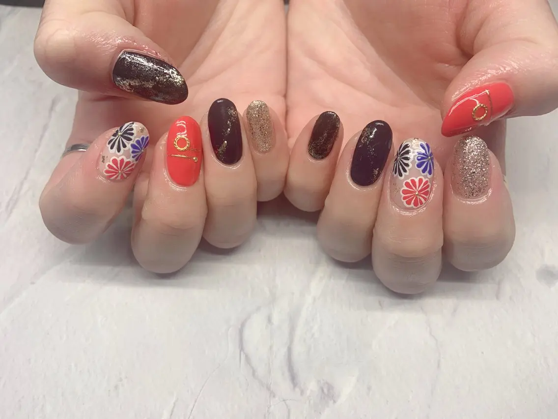 ネイル Olivia Blueのネイルデザイン
