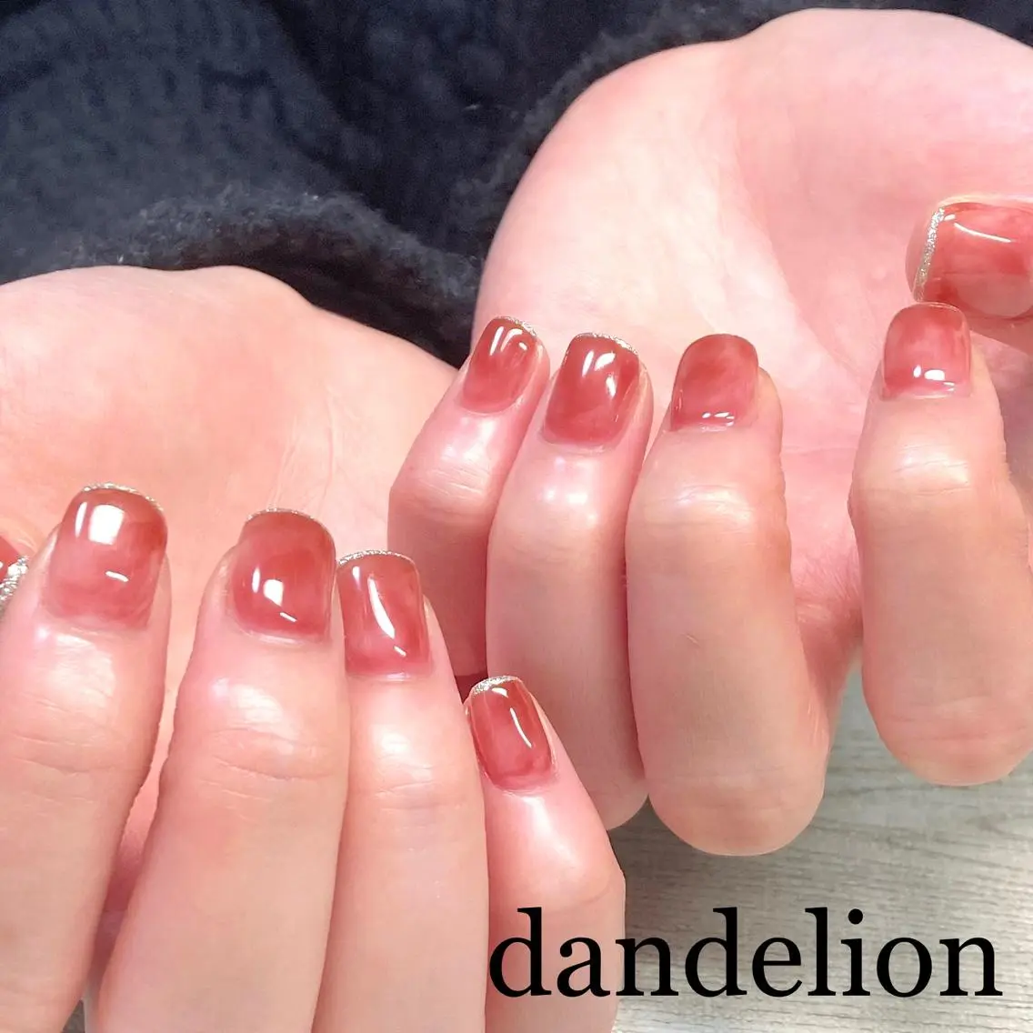 ネイル ハンドネイル ハンドケア dandelion ダンデライオンのネイルデザイン