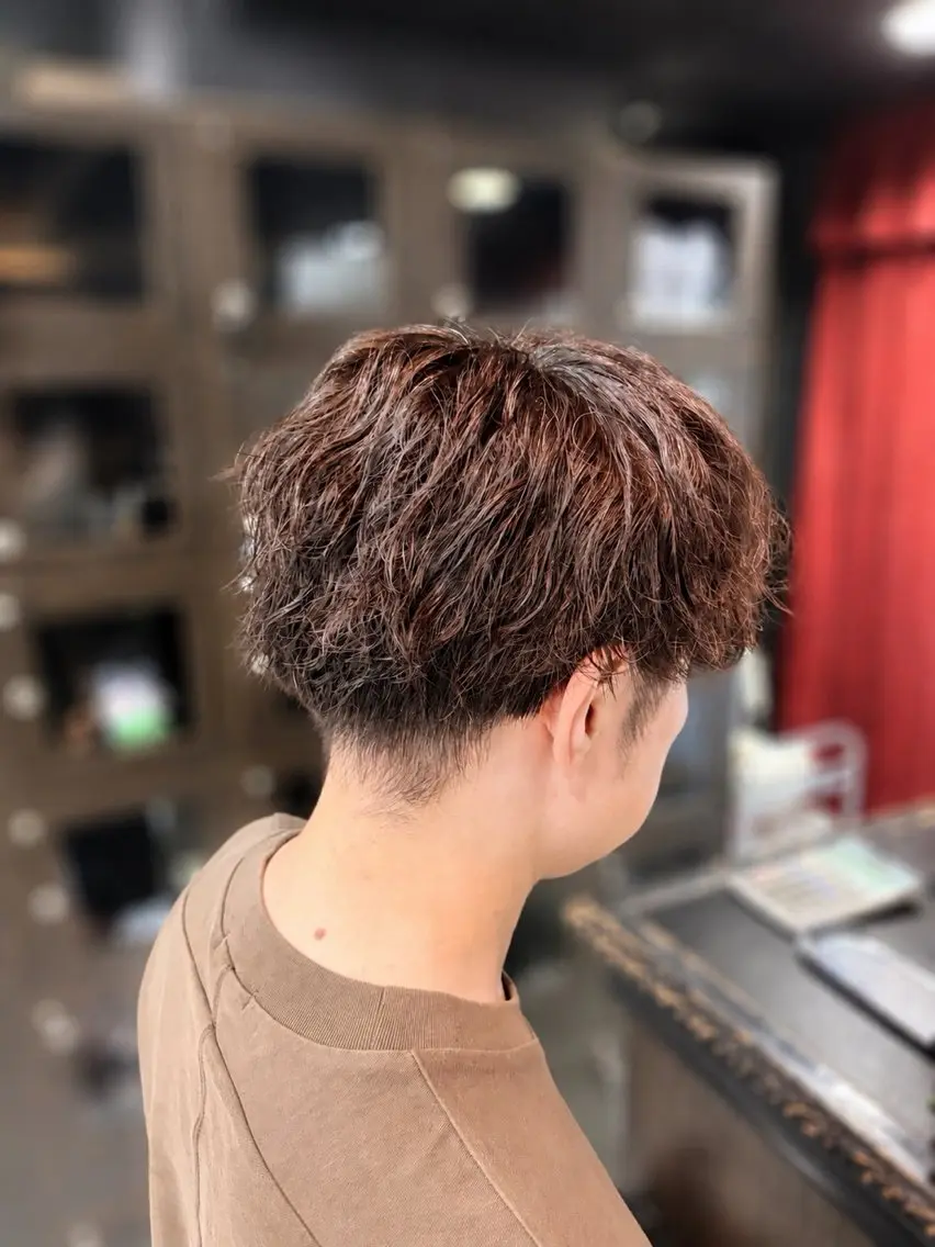 ショート カット パーマ レイヤー/パーマ 🐼HARUKA🐼のヘアスタイル
